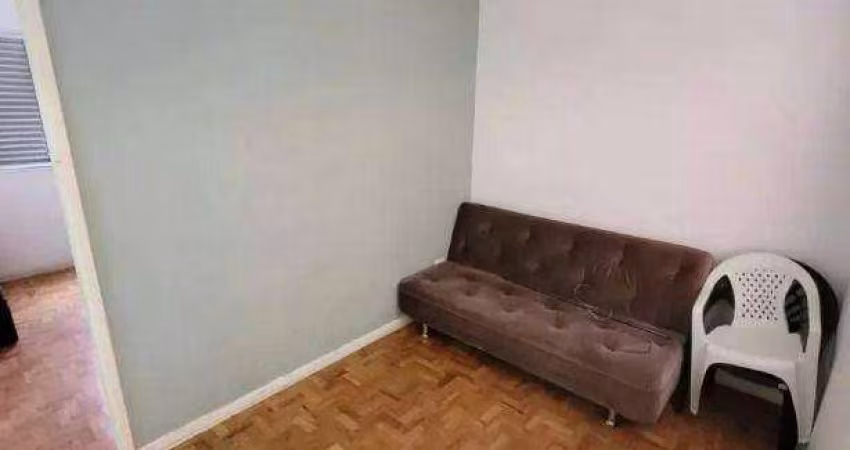 Apartamento com 1 quarto à venda, 45 m² por R$ 260.000 - Canto do Forte - Praia Grande/SP