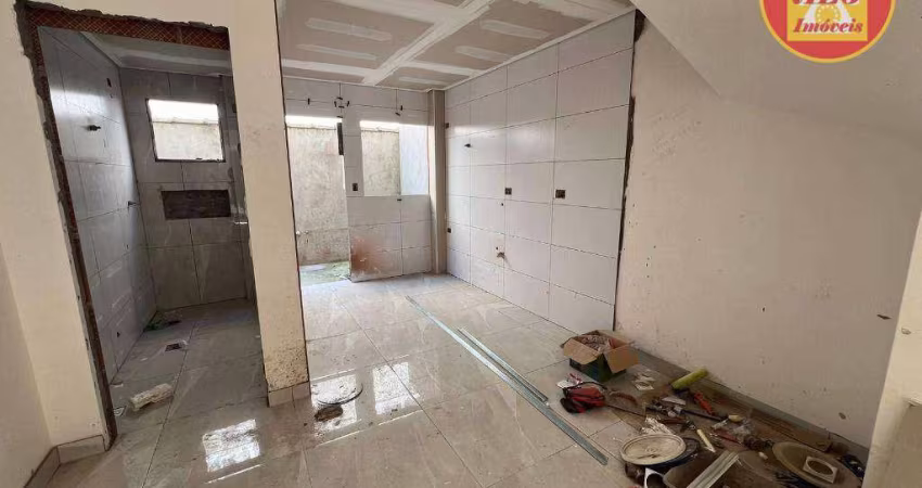 Sobrado com 3 quartos à venda, 65 m² por R$ 472.000 - Vila Guilhermina - Praia Grande/SP