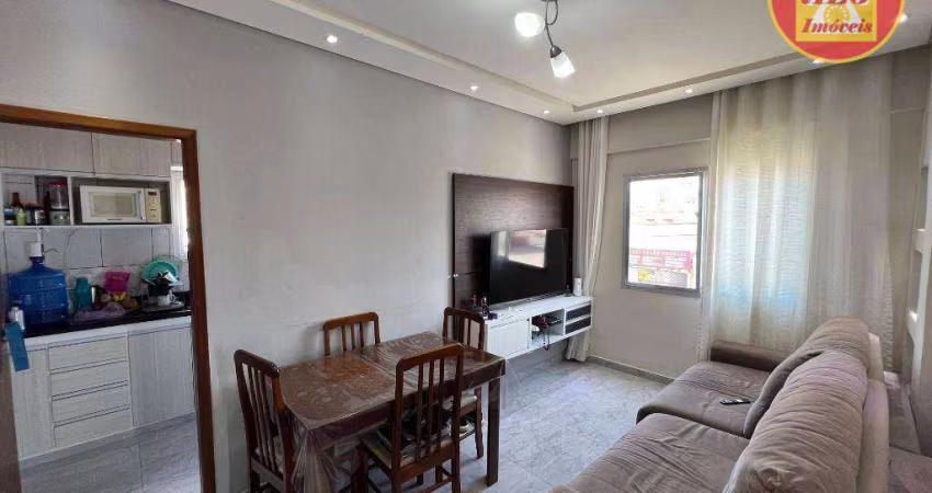 Apartamento com 2 quartos à venda, 57 m² por R$ 290.000 - Boqueirão - Praia Grande/SP