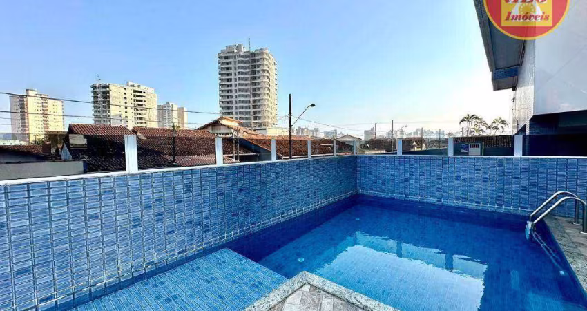 Apartamento com 1 quarto à venda, 78 m² por R$ 290.000 - Caiçara - Praia Grande/SP