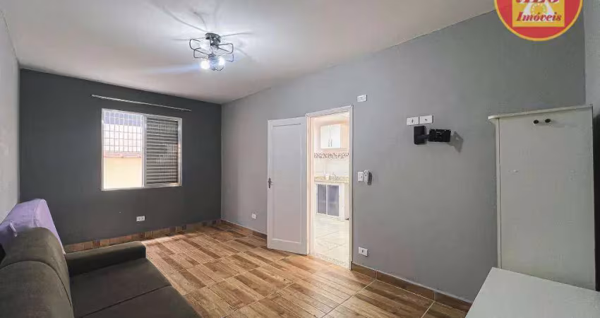 Apartamento com 1 quarto à venda, 41 m² por r$ 230.000 - vila guilhermina - praia grande/sp