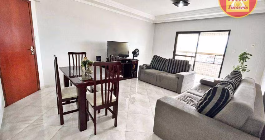 Apartamento com 3 quartos à venda, 116 m² por R$ 680.000 - Vila Guilhermina - Praia Grande/SP