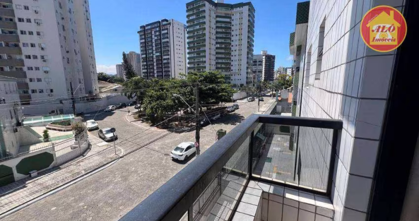 Apartamento com 1 quarto à venda, 43 m² por R$ 265.000 - Vila Guilhermina - Praia Grande/SP