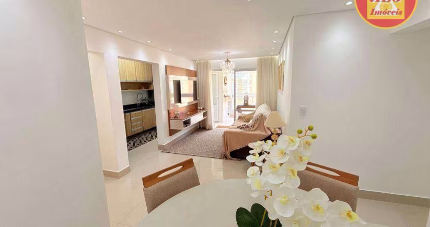 Apartamento com 2  quartos à venda, 92 m² por R$ 1.026.000 - Canto do Forte - Praia Grande/SP