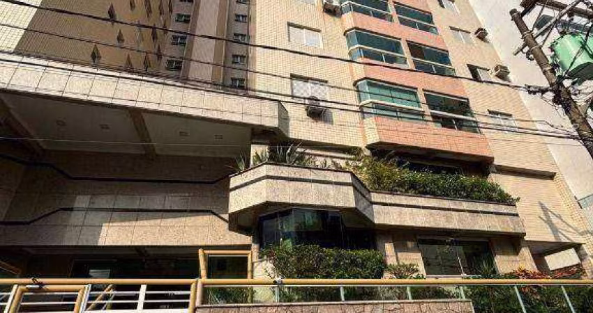 Apartamento com 1 quarto, 55 m² - venda por R$ 340.000 ou aluguel por R$ 2.500/mês - Aviação - Praia Grande/SP