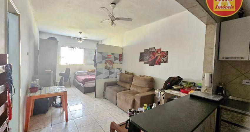 Kitnet com 1 dormitório à venda, 32 m² por R$ 175.000,00 - Nova Mirim - Praia Grande/SP