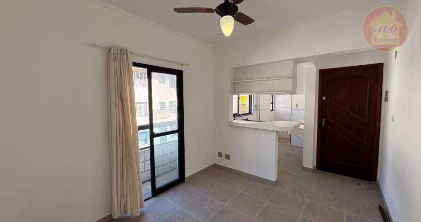 Apartamento com 1 quarto à venda, 32 m² por R$ 240.000 - Canto do Forte - Praia Grande/SP