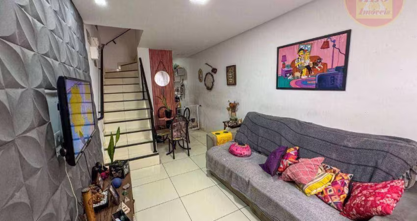 Sobrado com 2 quartos à venda, 61 m² por R$ 300.000 - Ocian - Praia Grande/SP