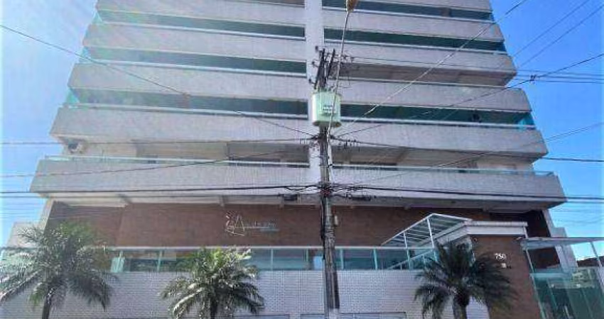 Apartamento com 3 quartos para alugar, 101 m² por R$ 4.300/mês - Vila Guilhermina - Praia Grande/SP