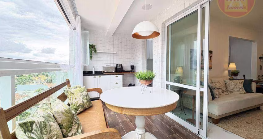 Apartamento com 1 quarto à venda, 50 m² por R$ 440.000 - Balneário Flórida - Praia Grande/SP