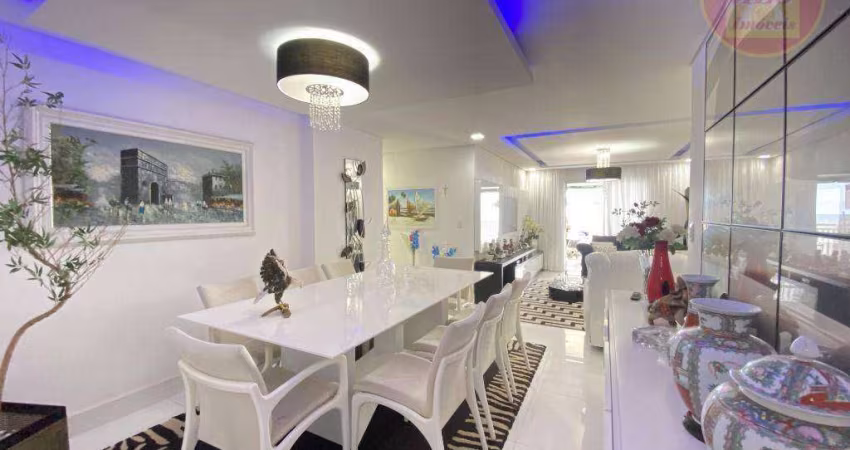 Apartamento com 3 quartos à venda, 110 m² por R$ 2.300.000 - Aviação - Praia Grande/SP