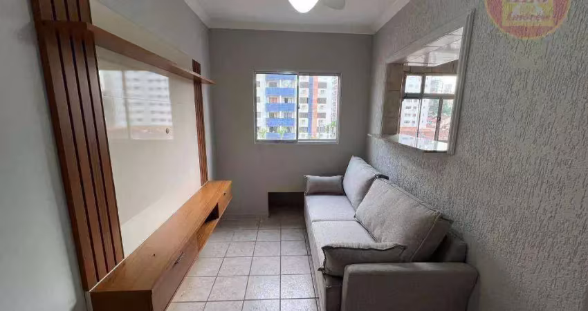 Apartamento com 1 quarto à venda, 40 m² por r$ 250.000 - tupi - praia grande/sp