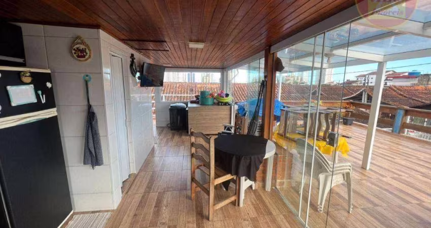 Casa com 3 quartos à venda, 142 m² por R$ 550.000 - Maracanã - Praia Grande/SP