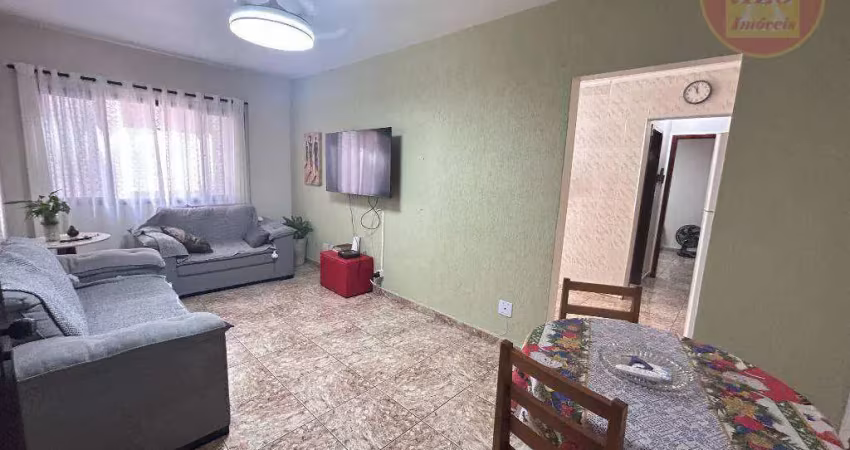 Apartamento com 1 quarto à venda, 55 m² por r$ 255.000 - vila guilhermina - praia grande/sp