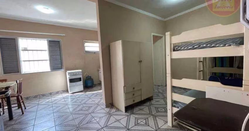 Kitnet com 1 quarto à venda, 31 m² por r$ 160.000 - mirim - praia grande/sp