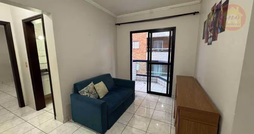 Apartamento com 1 quarto à venda, 61 m² por r$ 360.000 - canto do forte - praia grande/sp