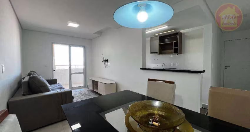 Apartamento com 1 quarto à venda, 56 m² por r$ 410.000 - tupi - praia grande/sp