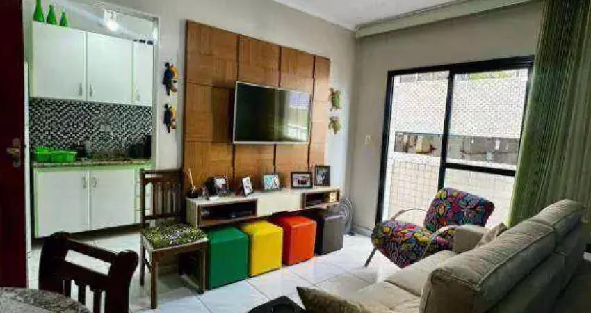 Apartamento com 1 quarto à venda, 45 m² por r$ 315.000 - vila assunção - praia grande/sp