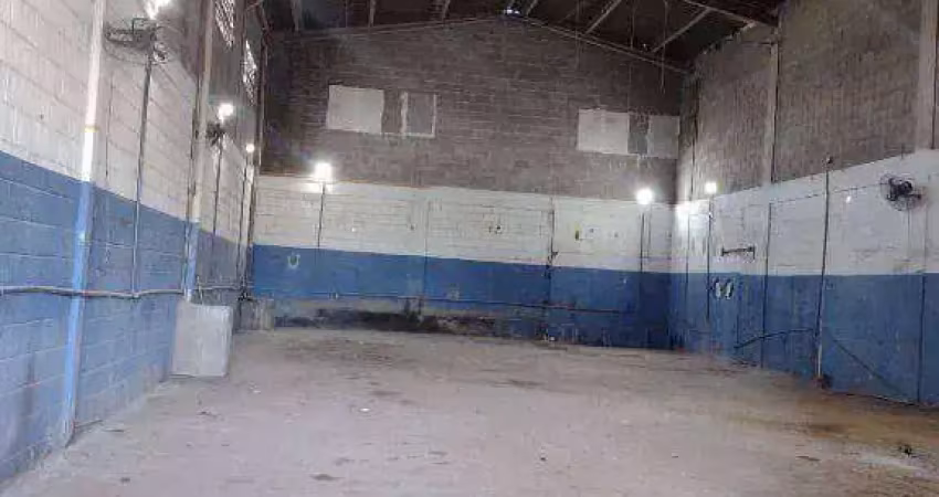 Galpão para alugar, 380 m² por r$ 7.000,00/mês - tude bastos - praia grande/sp