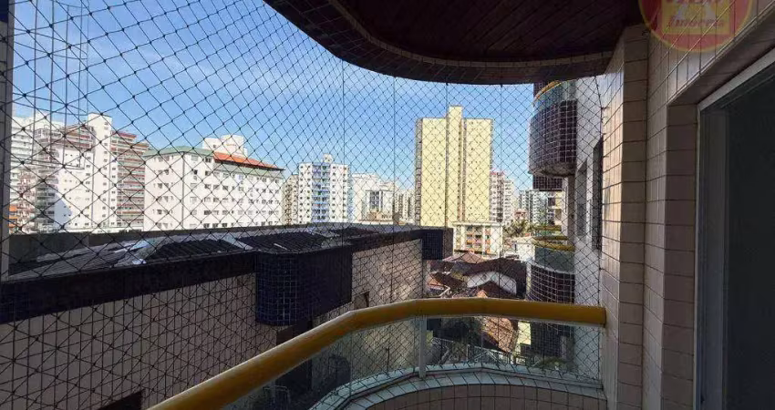 Apartamento com 1 dormitório à venda, 47 m² por r$ 250.000,00 - vila assunção - praia grande/sp