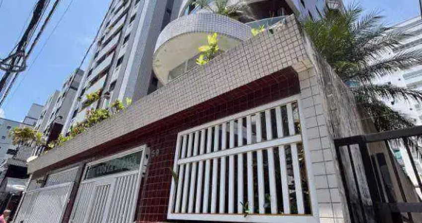 Apartamento com 2 quartos à venda, 80 m² por r$ 480.000 - vila guilhermina - praia grande/sp