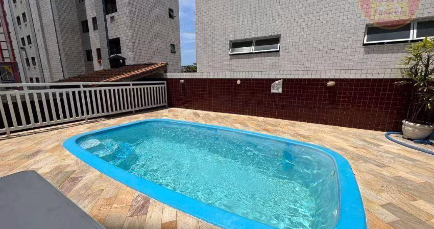 Apartamento com 2 quartos à venda, 80 m² por r$ 460.000 - vila guilhermina - praia grande/sp
