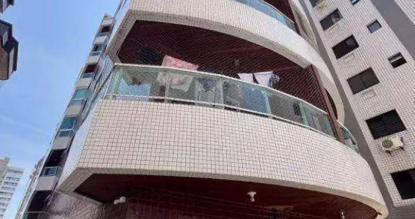 Apartamento com 2 quartos à venda, 80 m² por r$ 480.000 - vila guilhermina - praia grande/sp