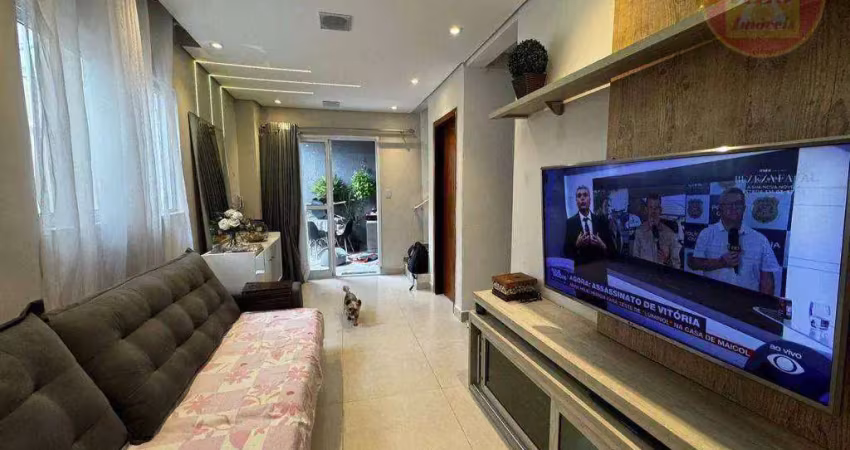 Sobrado com 2 quartos à venda, 99 m² por r$ 410.000 - tude bastos - praia grande/sp