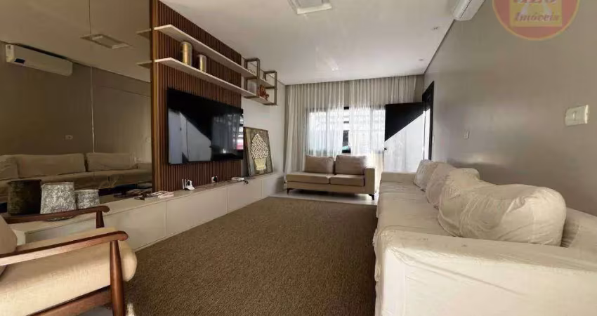 Casa com 2 quartos à venda, 210 m² por r$ 2.500.000 - canto do forte - praia grande/sp