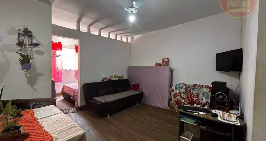 Kitnet com 1 quarto à venda, 40 m² por r$ 195.000 - mirim - praia grande/sp