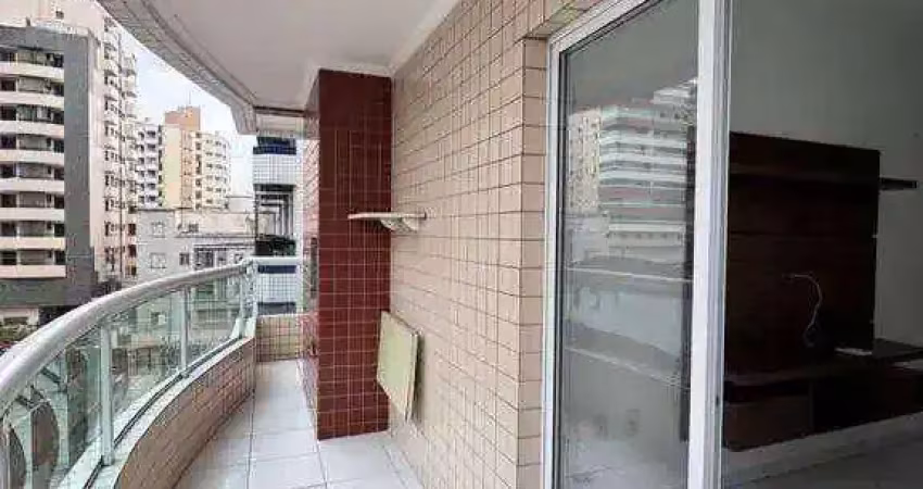 Apartamento com 1 quarto à venda, 61 m² por r$ 370.000 - vila guilhermina - praia grande/sp
