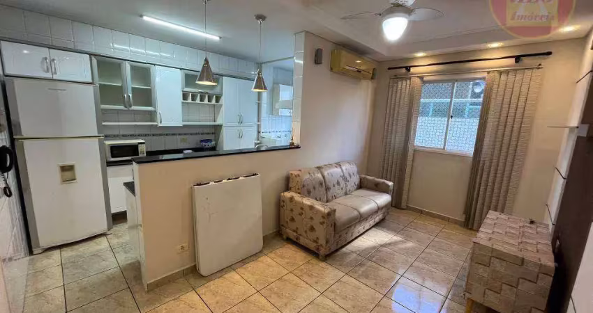 Apartamento com 2 quartos à venda, 55 m² por r$ 350.000 - canto do forte - praia grande/sp
