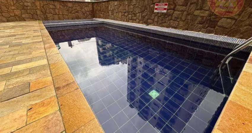 Apartamento com 2 dormitórios à venda, 86 m² por r$ 360.000 - tupi - praia grande/sp