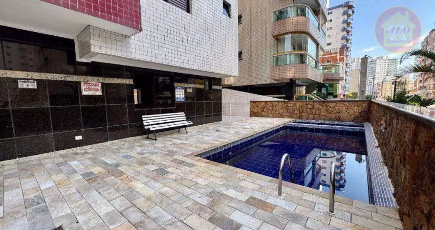 Apartamento com 2 quartos à venda, 80 m² por r$ 440.000 - tupi - praia grande/sp