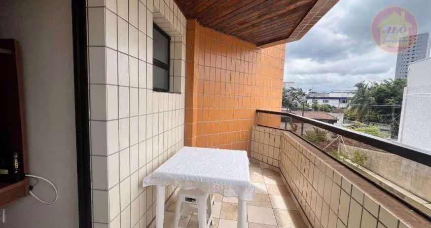 Apartamento com 1 quarto à venda, 63 m² por r$ 320.000 - vila guilhermina - praia grande/sp