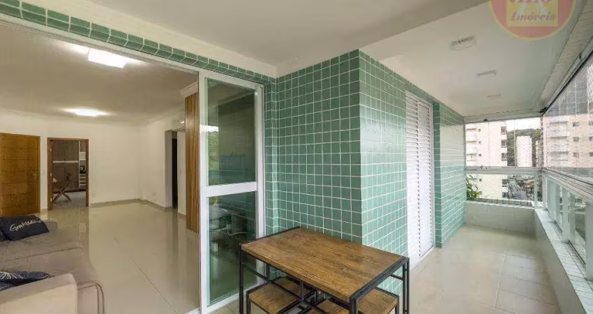 Apartamento com 3 quartos à venda, 123 m² por r$ 990.000 - canto do forte - praia grande/sp