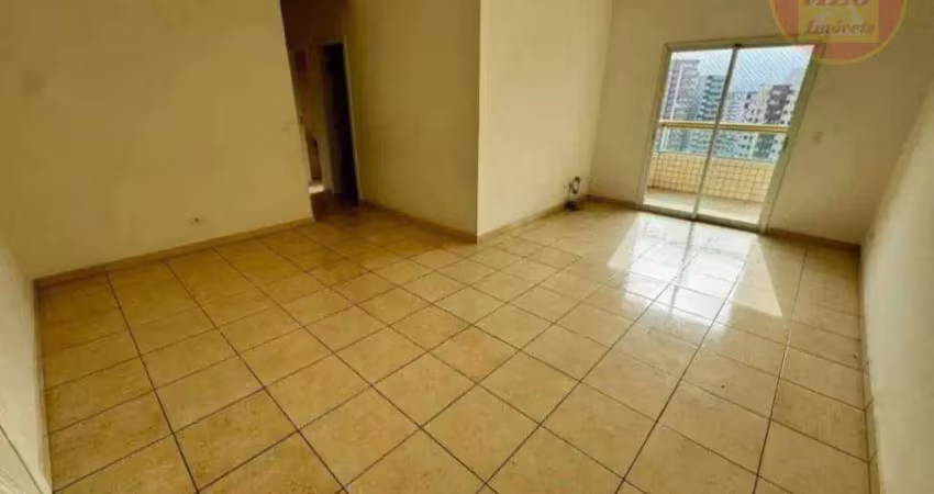 Apartamento com 2 quartos para alugar, 90 m² por r$ 3.200/mês - vila guilhermina - praia grande/sp