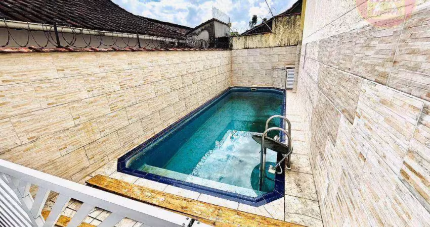 Sobrado com 2 quartos à venda, 69 m² por r$ 450.000 - ocian - praia grande/sp