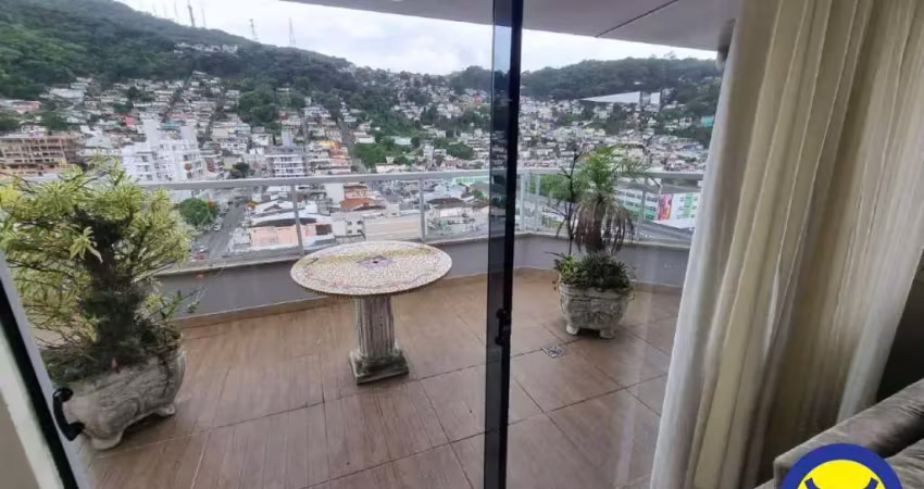 Cobertura duplex com 3 dormitórios, 1 vaga livre, à venda, Centro, Fpolis