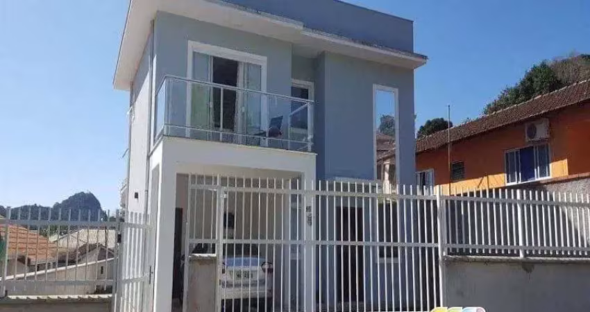 Casa com 3 dormitórios à venda, 145 m²  - água branca - são francisco do sul/sc