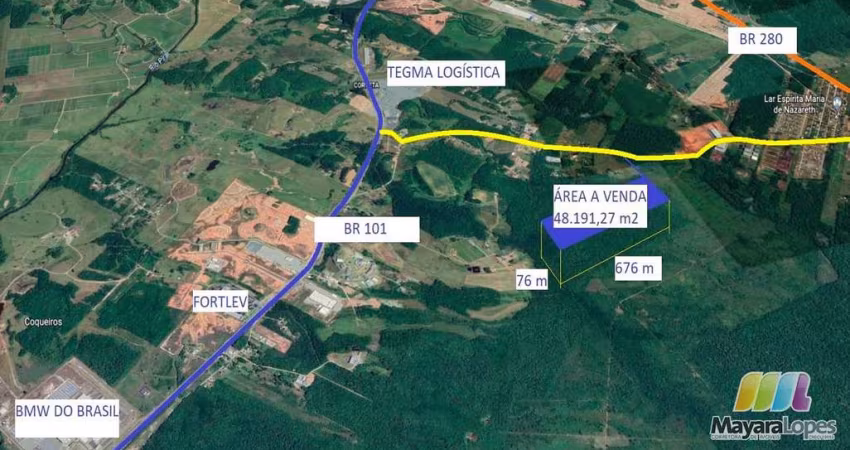 Terreno à venda, Corveta, Araquari, SC