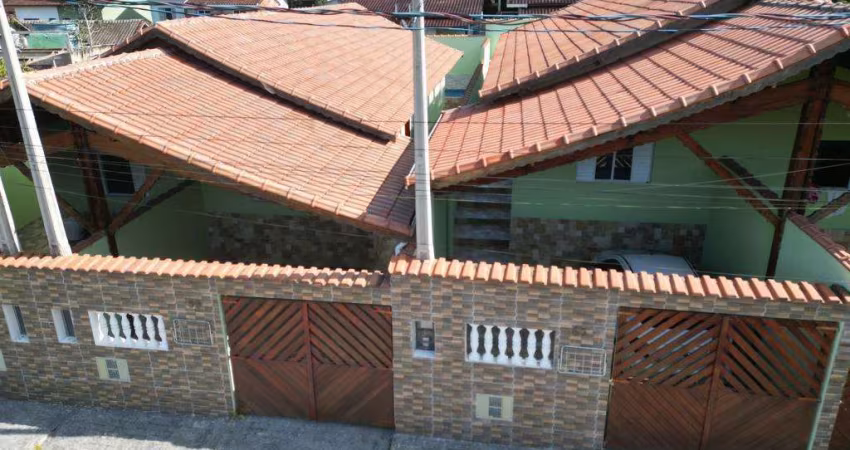 Casa para Venda em Mongaguá, Pedreira, 2 dormitórios, 1 suíte, 2 banheiros, 2 vagas