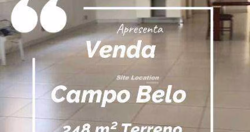 109564 Casa à venda, 200 m² por R$ 1.300.000 - Campo Belo - São Paulo/SP