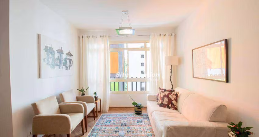 110172 Apartamento com 2 dormitórios à venda, 83 m² por R$ 1.100.000 - Moema - São Paulo/SP