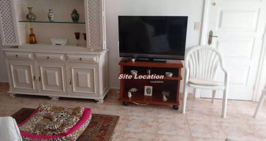 112385 Apartamento com 2 dormitórios para alugar, 100 m² por R$ 5.300/mês - Praia das Pitangueiras - Guarujá/SP