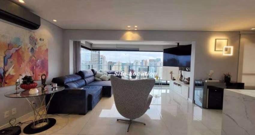 112482 Apartamento com 3 dormitórios à venda, 145 m² por R$ 2.900.000 - Brooklin - São Paulo/SP