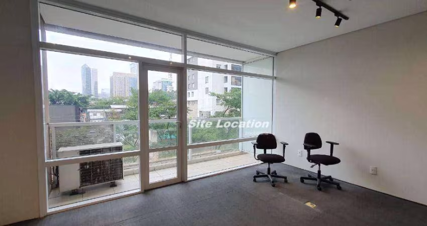 112915 Conjunto para alugar, 40 m² por R$ 3.955/mês - Brooklin - São Paulo/SP