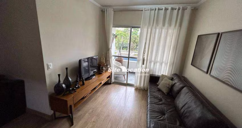 Apartamento com 3 dormitórios à venda, 74 m² por R$ 910.000,00 - Brooklin - São Paulo/SP