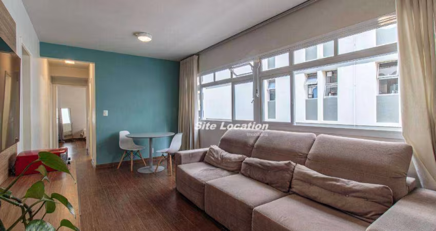 114798 Apartamento com 2 dormitórios à venda, 73 m² por R$ 750.000 - Moema - São Paulo/SP