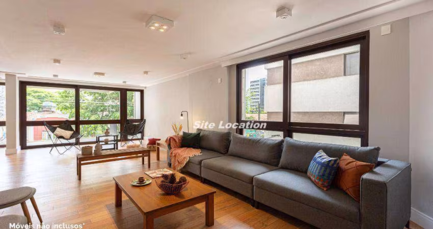 115825 Apartamento com 3 dormitórios à venda, 198 m² por R$ 2.800.000 - Jardim Paulista - São Paulo/SP